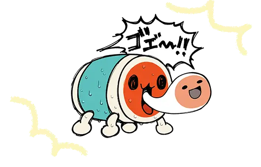 どんちゃん：ハイテンション